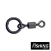 Just Fishing Weights - Size 20 Micro Hook Ring Swivel