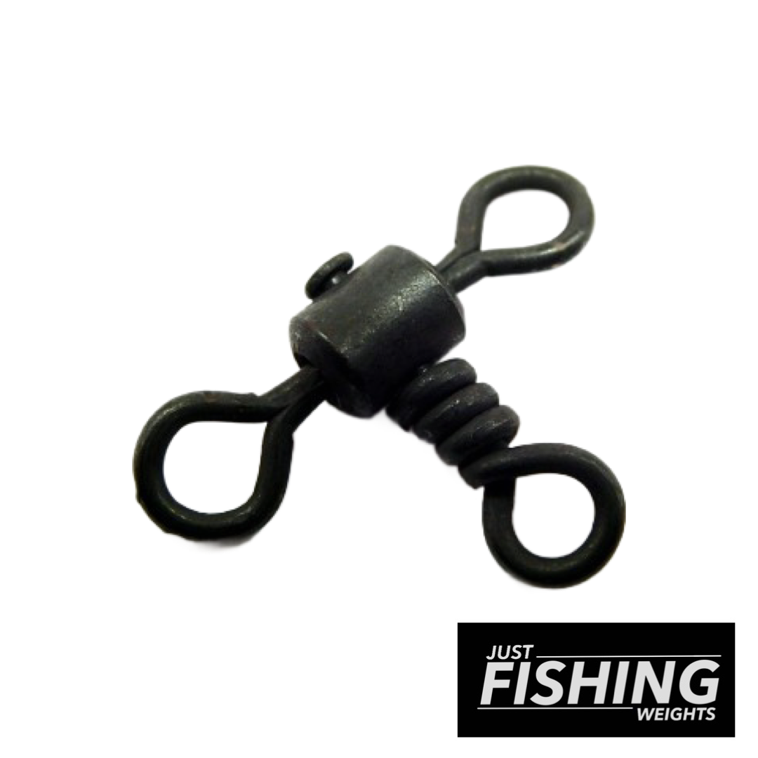 Just Fishing Weights - Size 4 3 Way Swivel (UK Size 8)