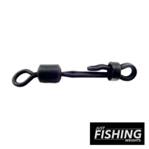 Just Fishing Weights - Size 4 Clam Lock Swivel (UK Size 8)