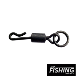Just Fishing Weights - Size 4 Ring Clip Swivel (UK Size 8)