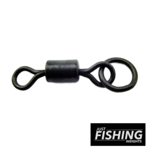 Just Fishing Weights - Size 4 Ring Rolling Barrel Swivels (UK Size 8)