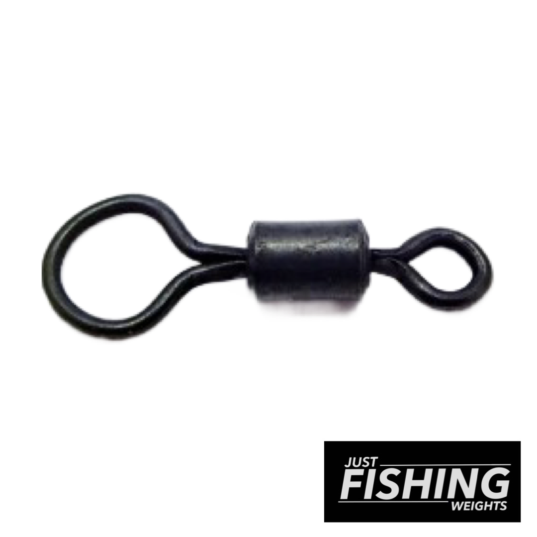 Just Fishing Weights - Size 8 Micro Large Eye Swivel (UK Size 20)