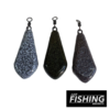 Just Fishing Weights - Flat Distance Pear - 3.0oz