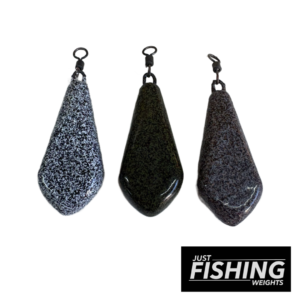 Just Fishing Weights - Flat Distance Pear - 3.0oz