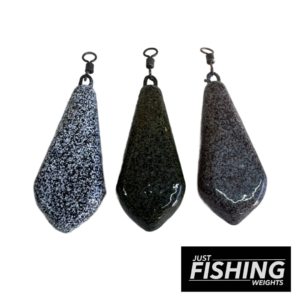 Just Fishing Weights - Flat Distance Pear - 3.5oz
