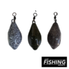 Just Fishing Weights - Tri Bombs - 3.0oz